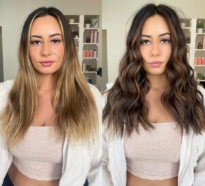 Hair colour and Highlights (2)