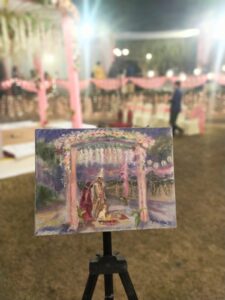Wedding Live Painting