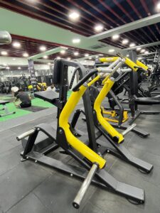 Isolated row machine