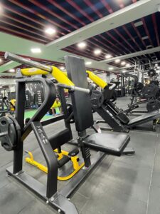 Seated shoulder press